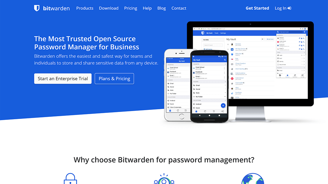 bitwarden.com - 7 alternativas gratuitas a LastPass