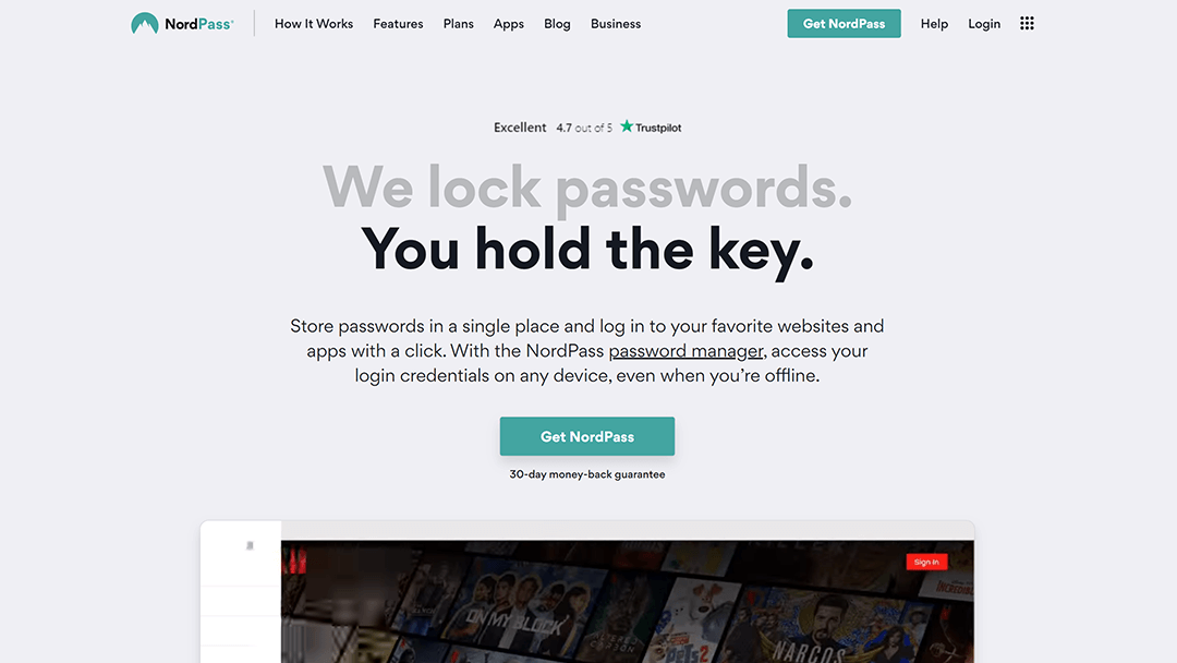 nordpass.com - 7 alternativas gratuitas a LastPass