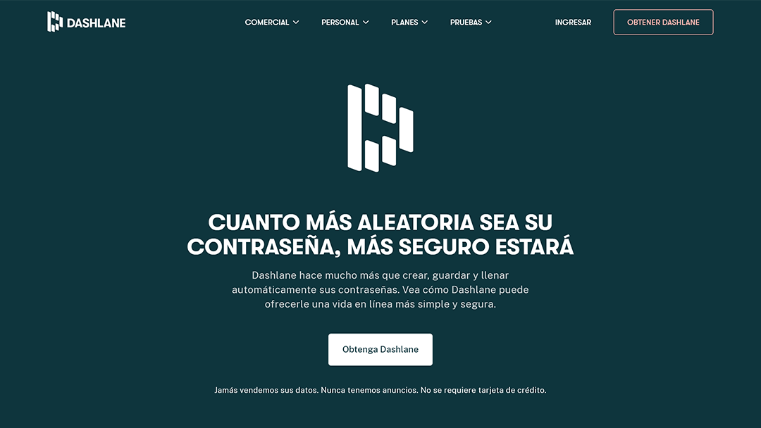 dashlane.com - 7 alternativas gratuitas a LastPass