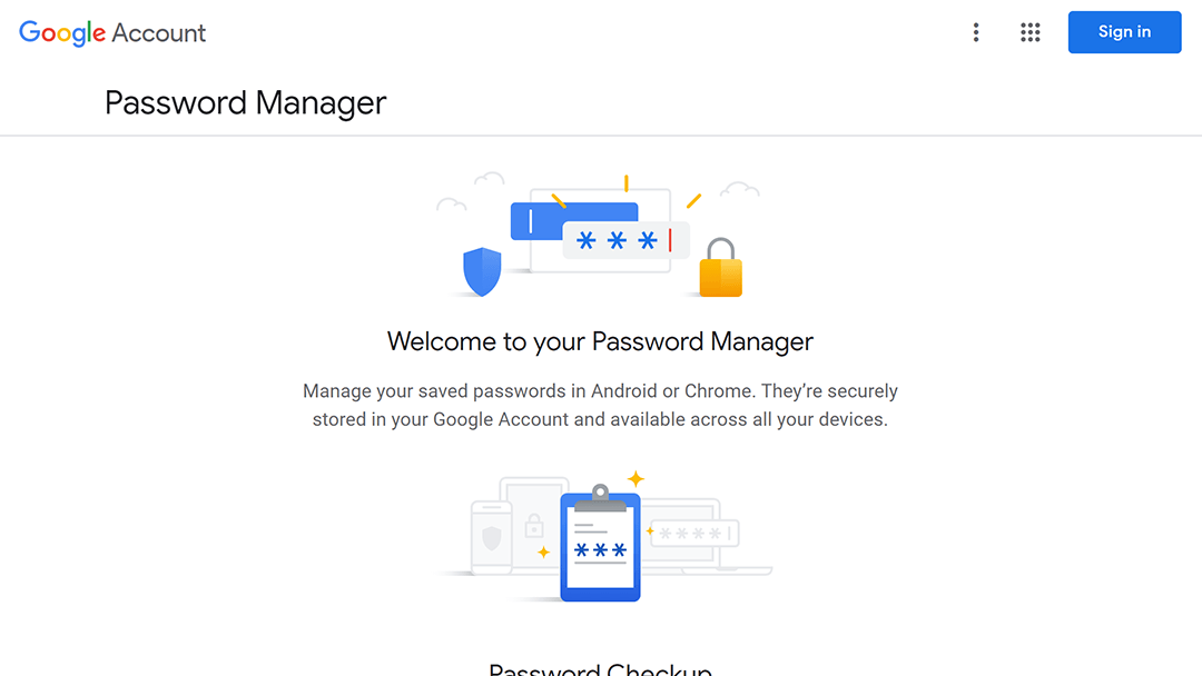passwords.google - 7 alternativas gratuitas a LastPass